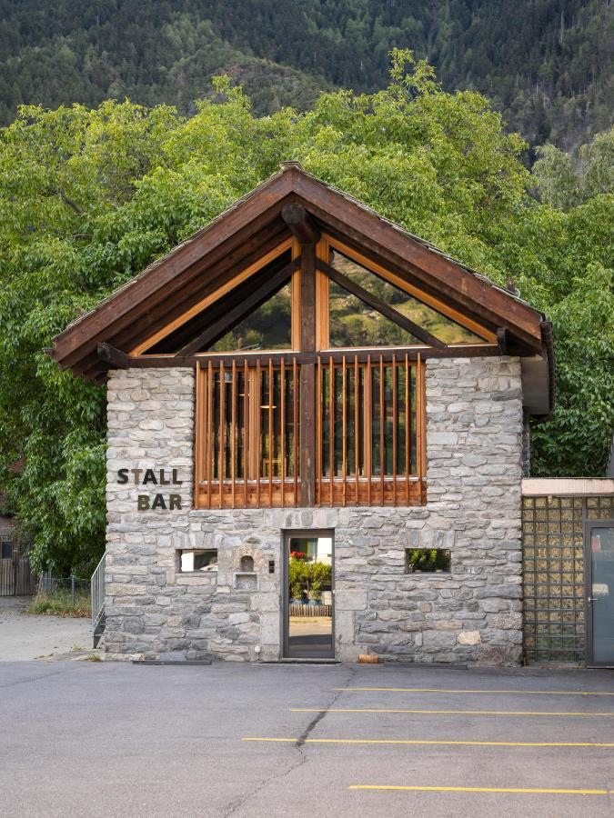 Hotel-Restaurant Eyholz Visp Bagian luar foto